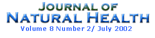 JOURNAL OF NATURAL HEALTH